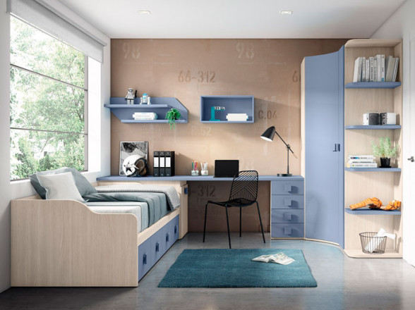 Habitación juvenil - Dormitorio Juvenil a medida | Muebles Valencia®