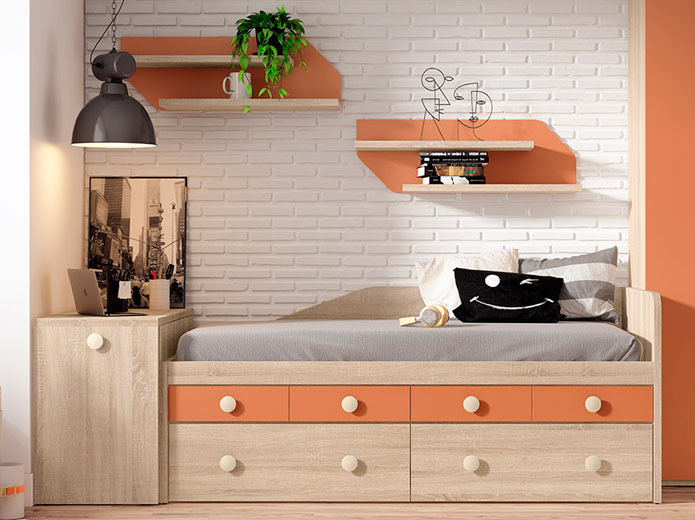 La decoración de un dormitorio juvenil - Muebles Orts Blog