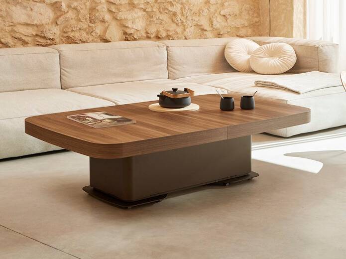 Cinco mesas bajas tan elegantes como versátiles para colocar frente al sofá