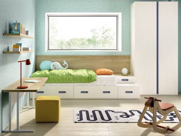dormitorio juvenil barato en Muebles Valencia