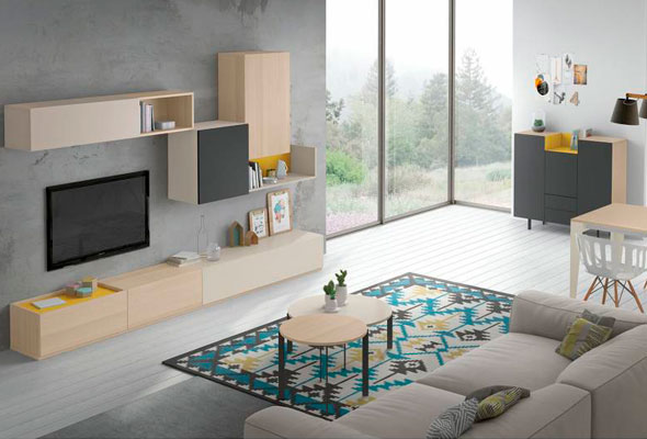 ▷ MUEBLE DE TELEVISIÓN MODERNO para estancias de salón comedor